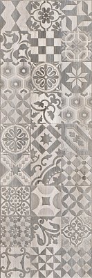 Lasselsberger-Ceramics Альбервуд 1664-0166 Декор 2 белый 20х60 см