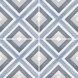 Decocer Artisan Blue Синий Матовый Керамогранит 19,8x19,8 см