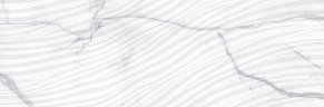 Sol Ajax White Curva HL Белый Глянцевый Структурированный Керамогранит 30x90 см