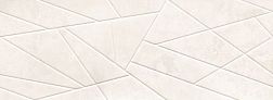 Tubadzin Lozzi Silver Str Серая Матовая Структурированная Настенная плитка 89,8х32,8 см