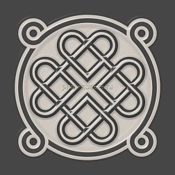 Estima Декоративная вставка Celt Grey Серая Неполированная 5,8x5,8 см