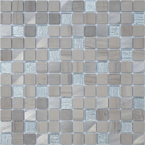 Caramelle Silk Way Grey Velvet Мозаика 29,8х29,8 (2,3х2,3) см