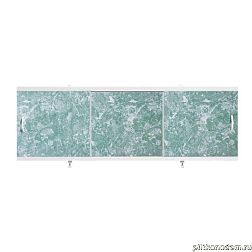 Alavann Оптима Экран для ванн 1,5 м пластик темно-зеленый мрамор (8)
