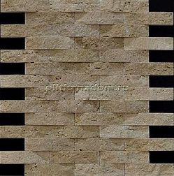 Chakmaks Mosaic 3D Fusion Stone Ancient Wall CL Мозаика 24,1х30 (1,5х7,6; 0,5х7,6; 2х10; 2х5) см