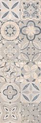 Paradyz Freedom Grys Dеcor Серый Матовый Декор 25x75 см
