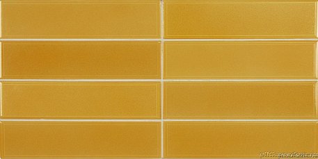 Equipe Limit Jaune Желтая Глянцевая Настенная плитка 6x24,6 см