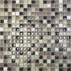 Bonaparte Мозаика стеклянная с камнем Glass Stone-12 30х30
