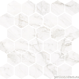 Cerrad Nowa Gala Frost White CNGFRO01 Мозаика 27x27 см
