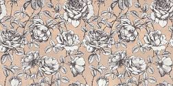 ABK Group Wide & Style Mini Roses Rett Микс Матовая Ректифицированная Настенная плитка 60x120 см