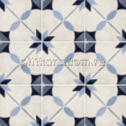 Equipe Art Nouveau 24411 Arcade Blue Керамогранит 20х20 см