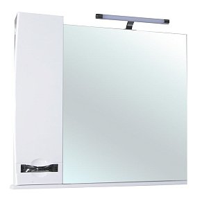 Зеркало-шкаф Bellezza Абрис 105 L белый