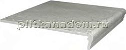 Kerama Marazzi Бореале SG934900N-GR Ступень фронтальная серая 30х30 см