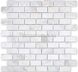 Caramelle Pietrine 7 мм Dolomiti Bianco Pol Мозаика 29,8х29,8х0,7 (2,3х4,8) см