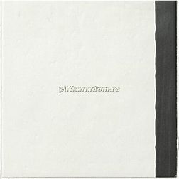 APE Ceramicas Esencia Material Border Черно-белый Матовый Керамогранит 20x20 см