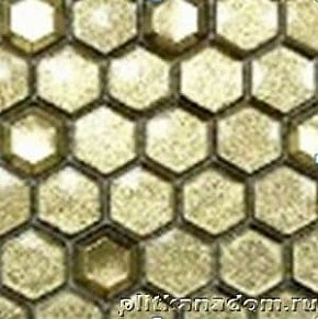 Caramelle Alchimia Aureo grani hexagon Мозаика 30х30х6 (2,3x1,3) см