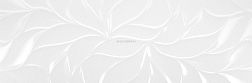 Benadresa Azulejos Blancos Leaves Blanco Brillo Настенная плитка 30х90 см