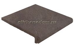 Gres de Aragon Capri Chocolate Peldano Redondo Ступень 32,5х33 см