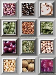 Absolut Keramika Cube Cold Kitchen Mix Декор 10х30 см