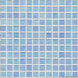 Vidrepur Shell Mix Blue 551-552 Мозаика 31,7х31,7 (на сетке)