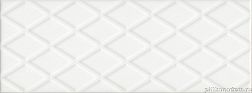 Kerama Marazzi Спига 15142 Настенная плитка белый структура 15х40 см