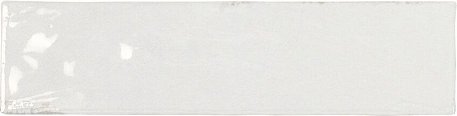 Benadresa Azulejos Karma White Белая Глянцевая Настенная плитка 7,5x30 см