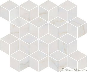 Kerama Marazzi Греппи T017-14003 Декор белый мозаичный 37,5х45 см
