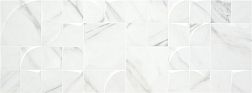 Keratile Aston White Qube MT Rect Белый Матовый Ректифицированный Керамогранит 33,3x90 см