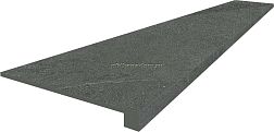 Coliseum Gres Contea Grey Серая Натуральная Ступень фронтальная 33х120 см