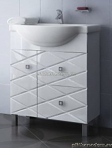 Aqualife Design Чикаго 1-143-000-AF70-K Тумба-комплект 70, умывальник Erica 70