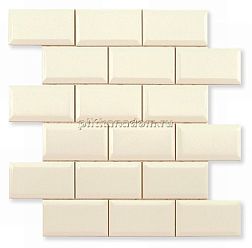 Adex Neri ADNE2025 Biselado PB Biscuit Мозаика выпуклая 5х10 30,5х30,9 см
