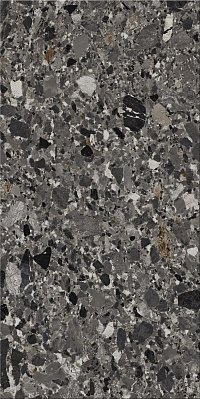 Monocibec Chiaroscuro Cliff Lev. Rett Серый Полированный Ректифицированный Керамогранит 60x120 см