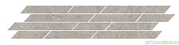 Kerama Marazzi Риккарди T036-SG6537 Серый Светлый Мозаичный Декор 9,8х46,8 см