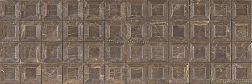 Pamesa Ceramica Forvm Relievo Brown Коричневая Матовая Настенная плитка 30x90 см