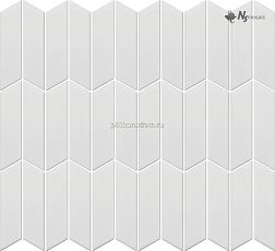 NS-Mosaic Porcelain series P-539 Белая Матовая Мозаика 26,1х30 см