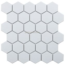 Starmosaic Homework Hexagon Small White Matt Мозаика 27,8х26,5