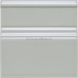 Adex Neri Rodapie Clasico Silver Mist Плинтус 15x15 см