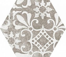 Equipe Hexatile Cement Garden Grey Декор 17,5х20 см