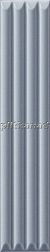 Ava Ceramica UP Cannettato Blue Matte Голубая Матовая Настенная плитка 5x25 см