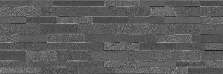 Керама Марацци Гренель 13055R Настенная плитка серый темный структура обрезной 30x89,5 см