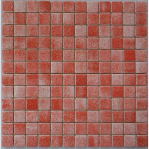 MVAPrintMosaic Мозаика стеклянная с напылением 25ST-M-009 Красный 31,5х31,5 см