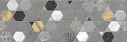 Gravita Cemento Ash Crystal Dec Настенная плитка 30х90 см