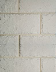 UniStone Одиссей 11 Белый Матовый Декоративный облицовочный камень 20x41 см