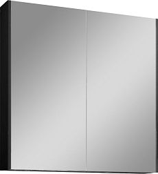 Зеркало-шкаф Velvex Klaufs 80 см zsKLA.80-217, черный