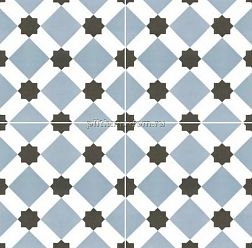 Niceker Chic Howard Blue Керамогранит 45,2x45,2 см