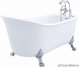 SSWW PM718A Акриловая ванна без гидромассажа, белая 170х80х87