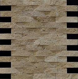Chakmaks Mosaic 3D Fusion Stone Ancient Wall CL Мозаика 24,1х30 (1,5х7,6; 0,5х7,6; 2х10; 2х5) см