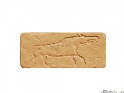 UniStone Наскальная живопись 4 Бежевый Вставка 14,4х29,4x2,3 см