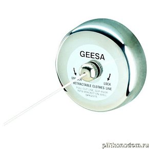 Geesa Standard Hotel 134 растяжная бельевая веревка, хром