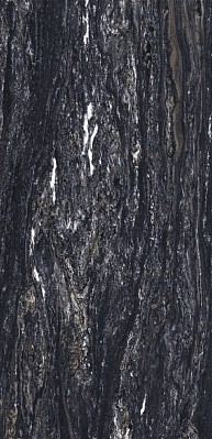 Flavour Granito Black Star High Glossy Черный Полированный Керамогранит 60x120 см