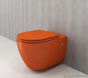 Bocchi Speciale XL 1167-012-0129 Подвесной унитаз, оранжевый
